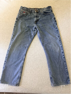 Seattle Seahawks NFL Denim Jeans Mens 34x30 Blue Straight Leg